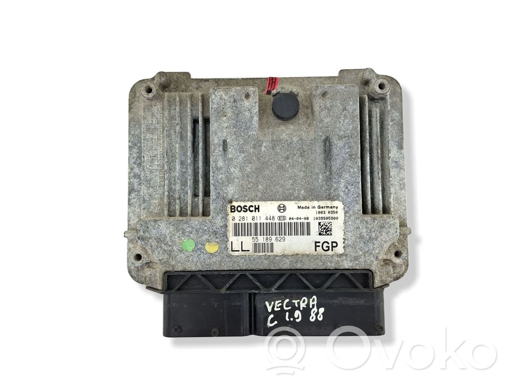 Opel Vectra C Engine control unit/module 