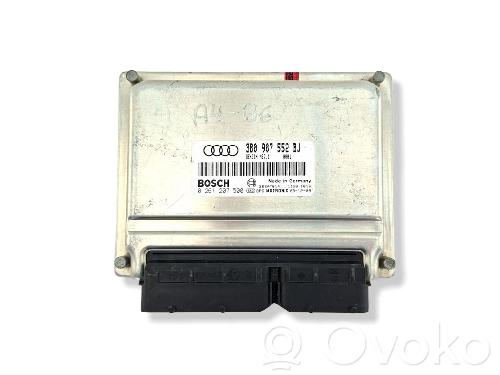 Engine control unit/module   3B0907552BJ,0261207500