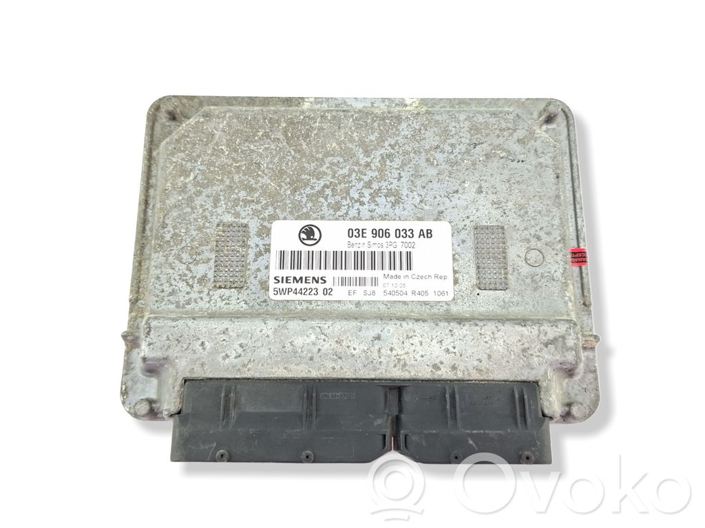 Engine control unit/module   03E906033AB,5WP4422302,5WP44223