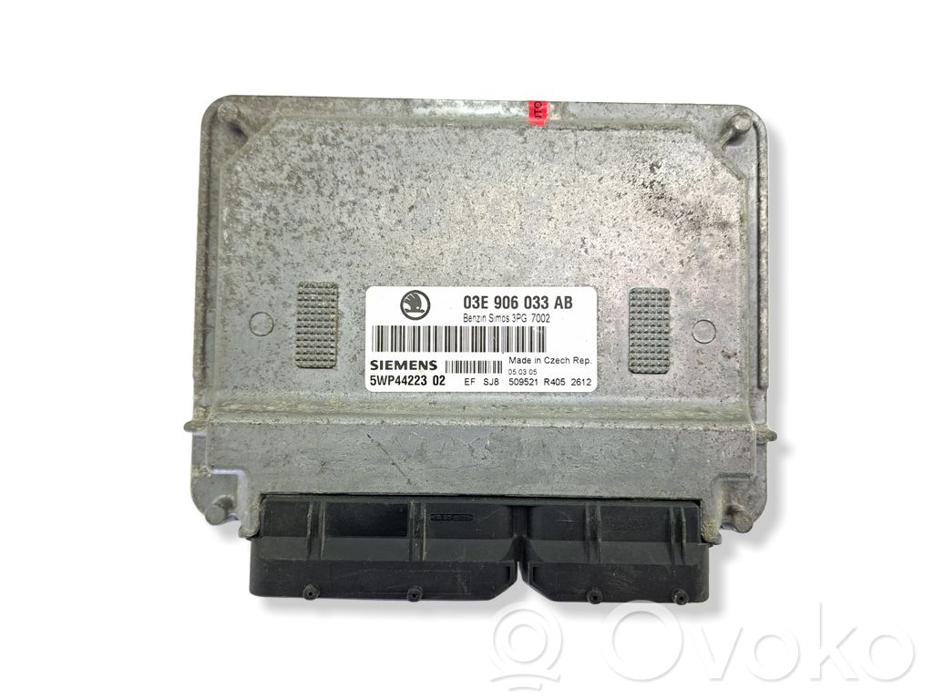 Engine control unit/module   03E906033AB,5WP4422302,5WP44223