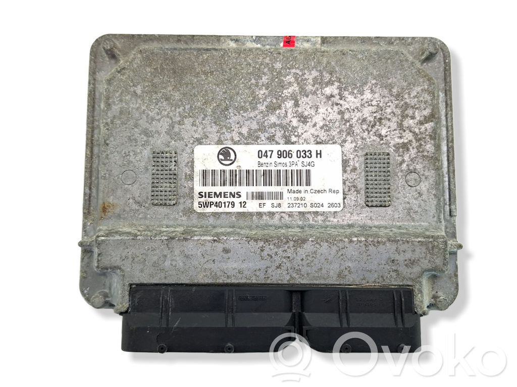 Skoda Fabia Mk1 (6Y) Sterownik / Moduł ECU 