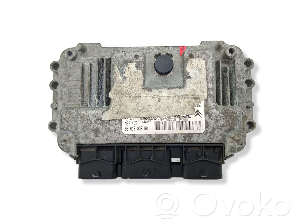 Peugeot 206 CC Engine control unit/module 