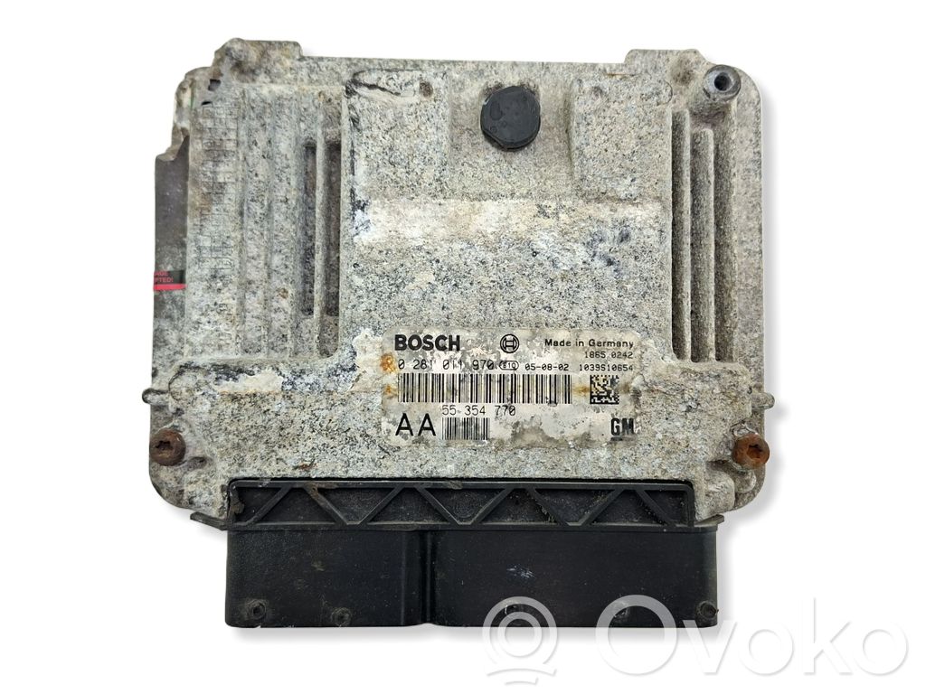 Engine control unit/module   55354770,0281011970
