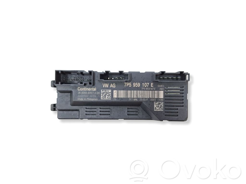 Porsche Macan (95B) Tailgate/trunk control unit/module 