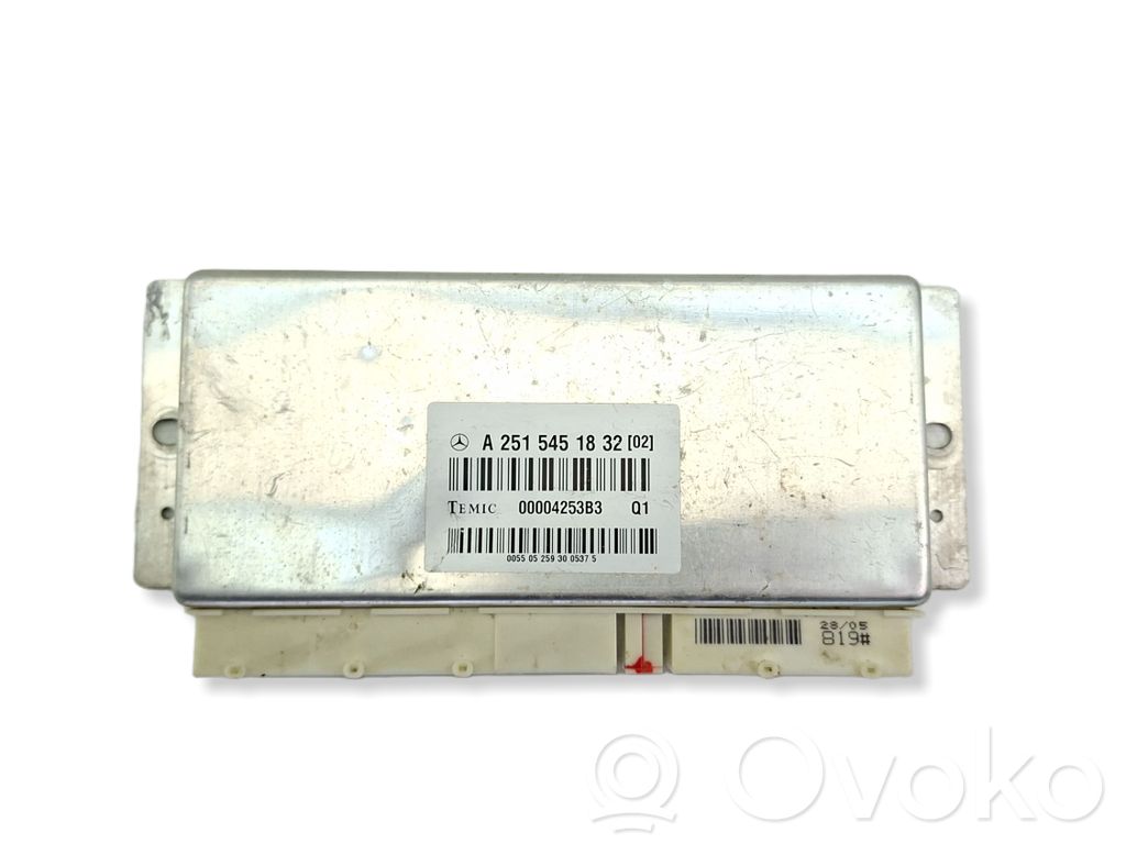 Mercedes-Benz ML W164 Module de commande suspension 