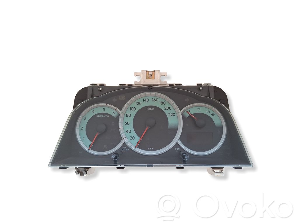 Toyota Corolla Verso AR10 Tachimetro (quadro strumenti) 