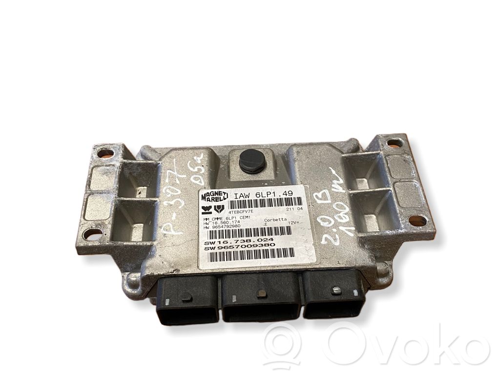 Peugeot 307 Engine control unit/module 