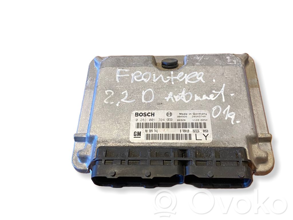 Opel Frontera B Engine control unit/module 