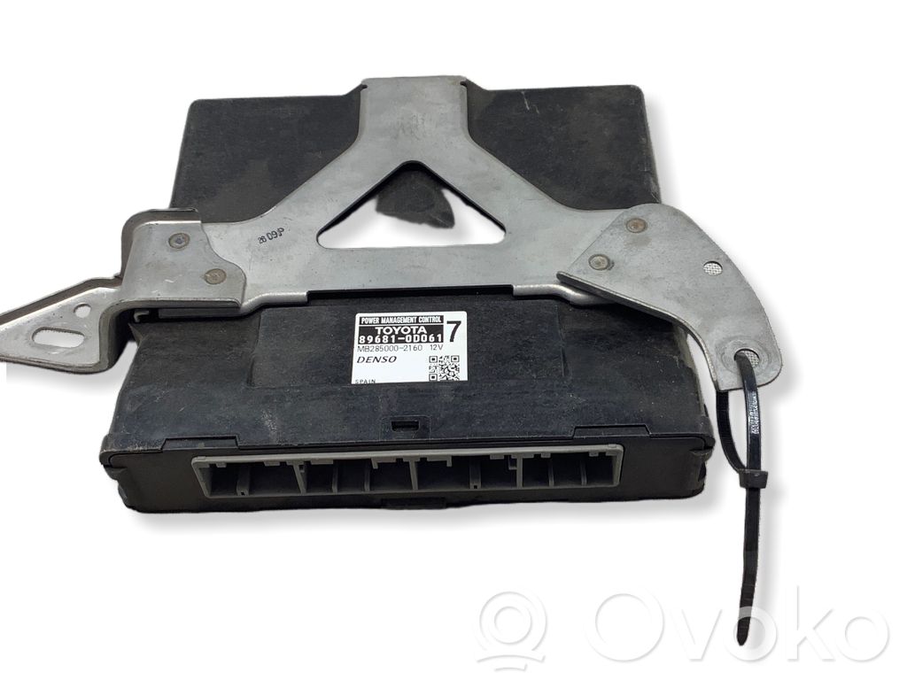 Toyota Yaris Engine control unit/module 