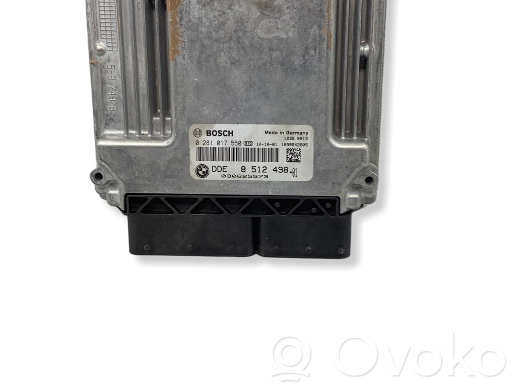 BMW 5 E60 E61 Variklio valdymo blokas 