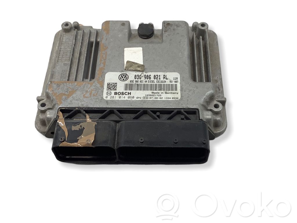 Volkswagen Golf V Engine control unit/module 
