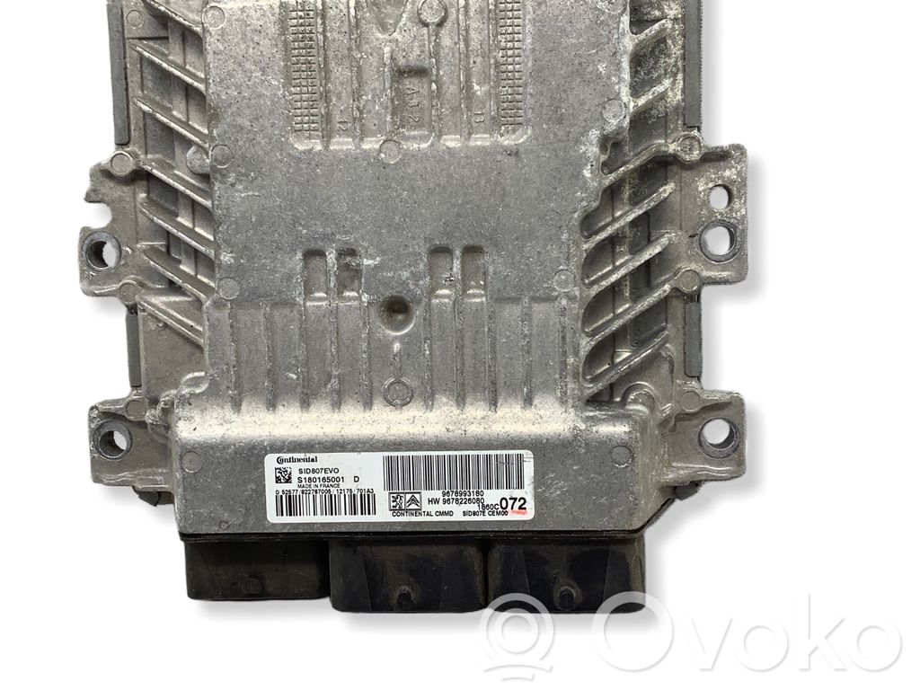 Citroen C4 Cactus Engine control unit/module 