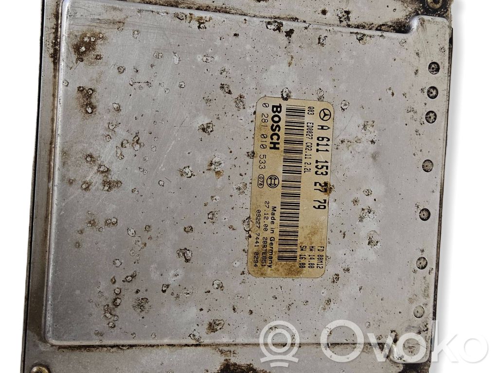 Mercedes-Benz E W212 Engine control unit/module 
