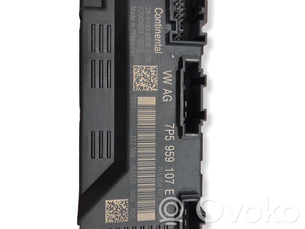 Tailgate/trunk control unit/module   7P5959107E