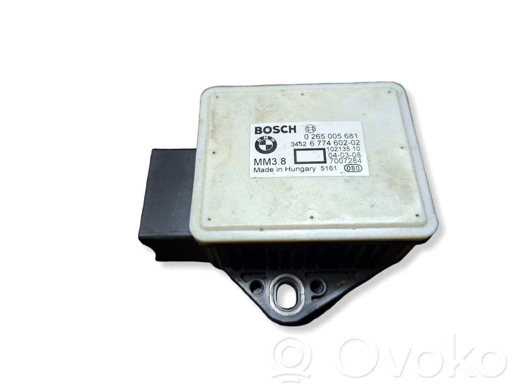 BMW 5 E60 E61 ESP acceleration yaw rate sensor 