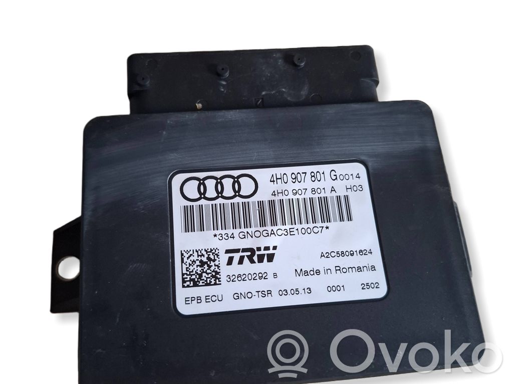 Audi A6 S6 C7 4G Hand brake control module 