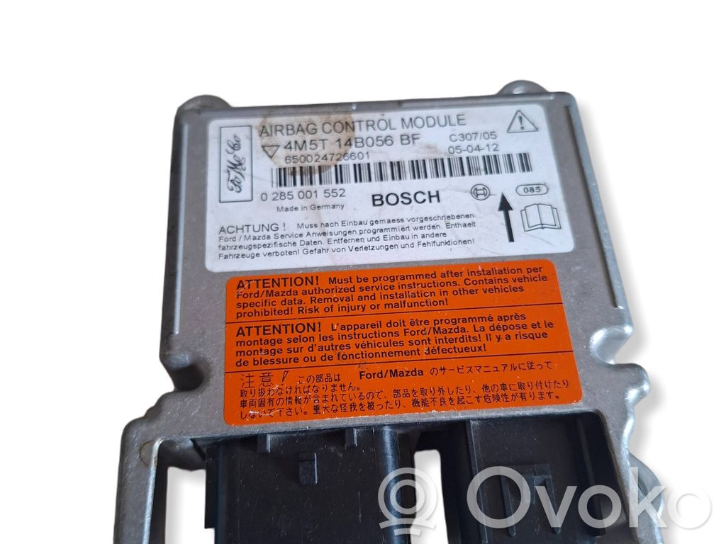 Airbag control unit/module   650024726601,4M5T14B056BF
