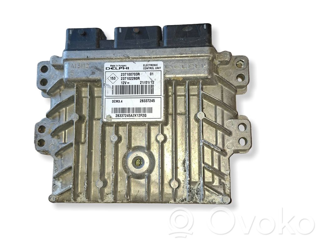 Engine control unit/module   237102280R,237100703R,28337245
