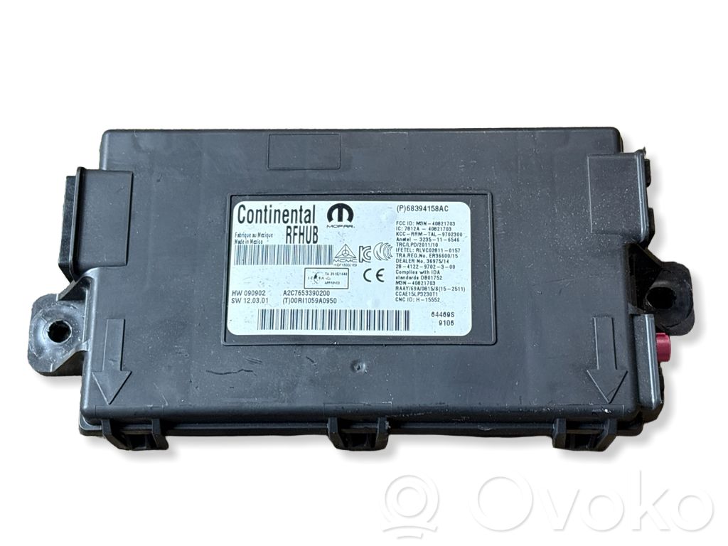 Dodge Charger Keyless (KESSY) go control unit/module 