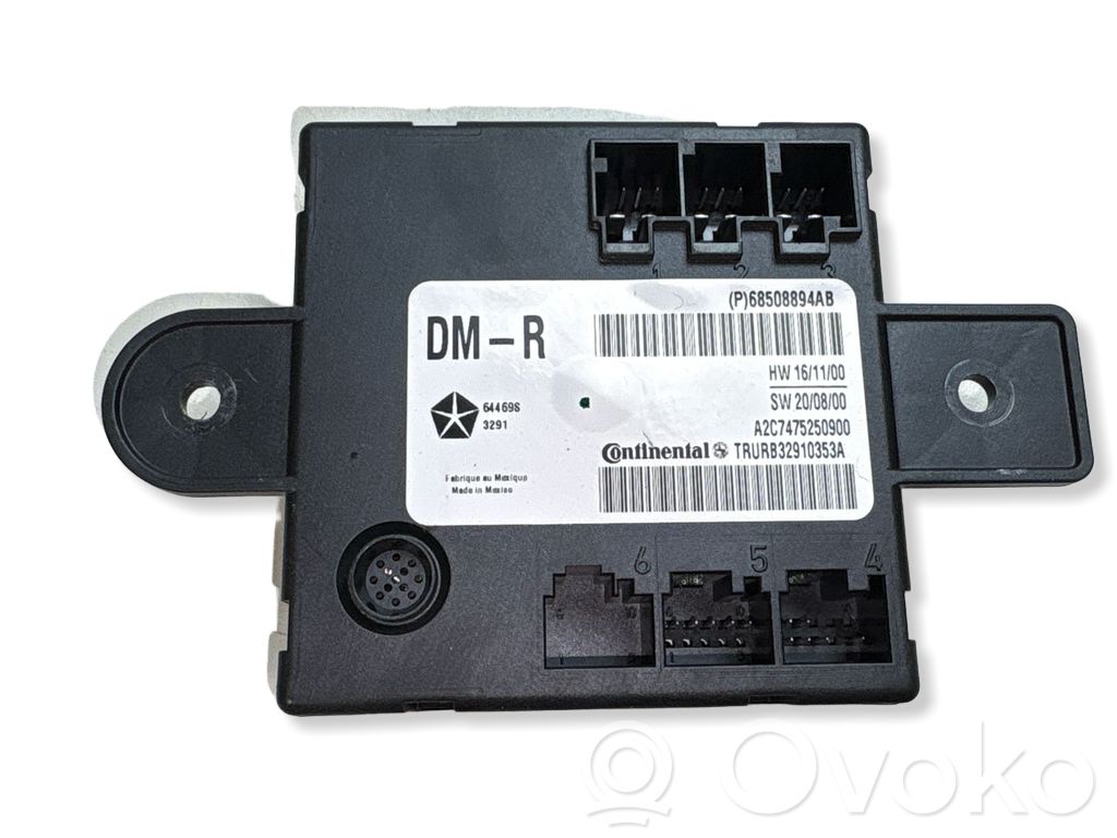 Chrysler Pacifica Sliding door control unit/module 
