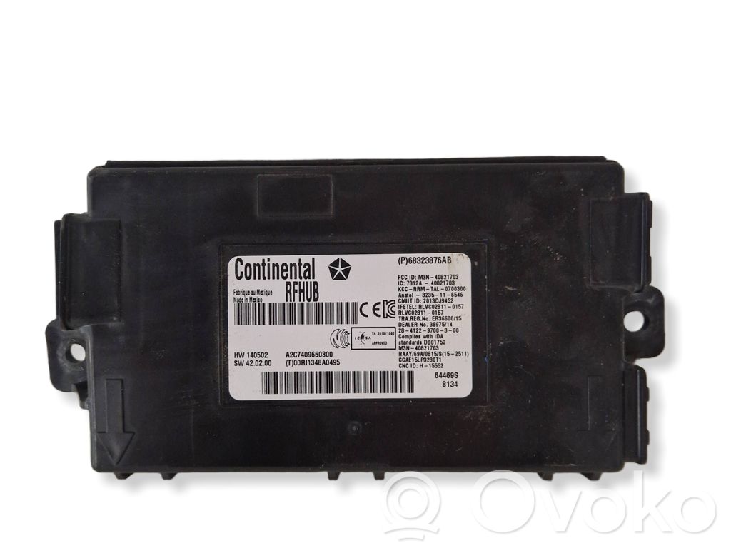 Moduł / Sterownik systemu uruchamiania bezkluczykowego   68323876AB,A2C7409660300