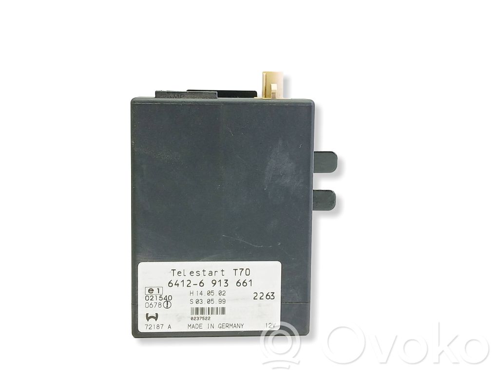 BMW 5 E39 Auxiliary heating control unit/module 