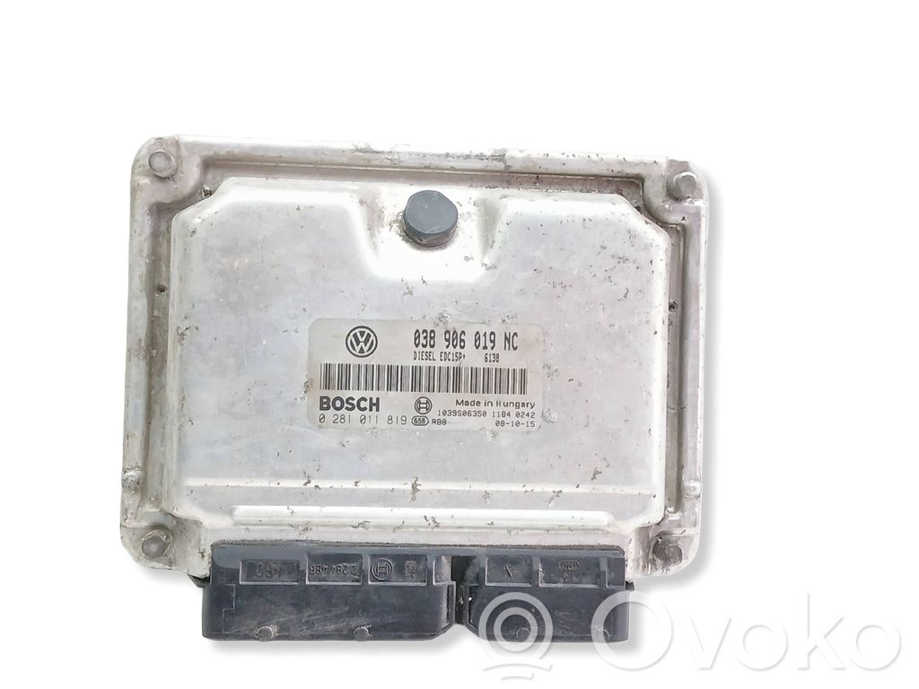 Volkswagen Polo IV 9N3 Engine control unit/module 