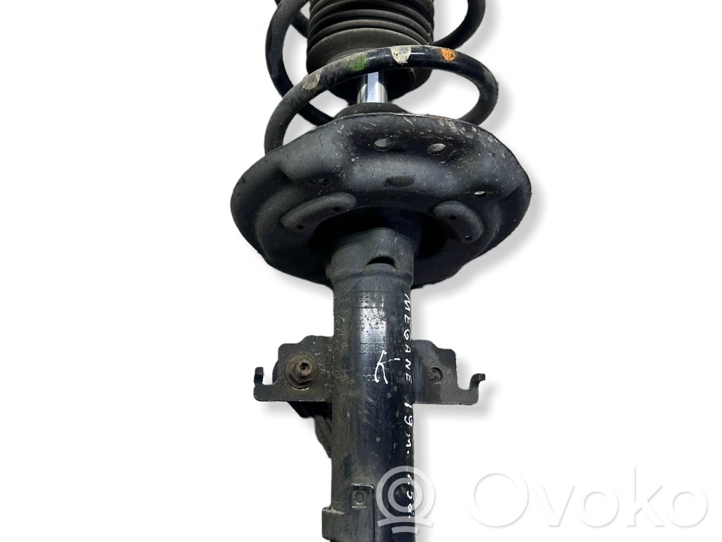 Front shock absorber with coil spring