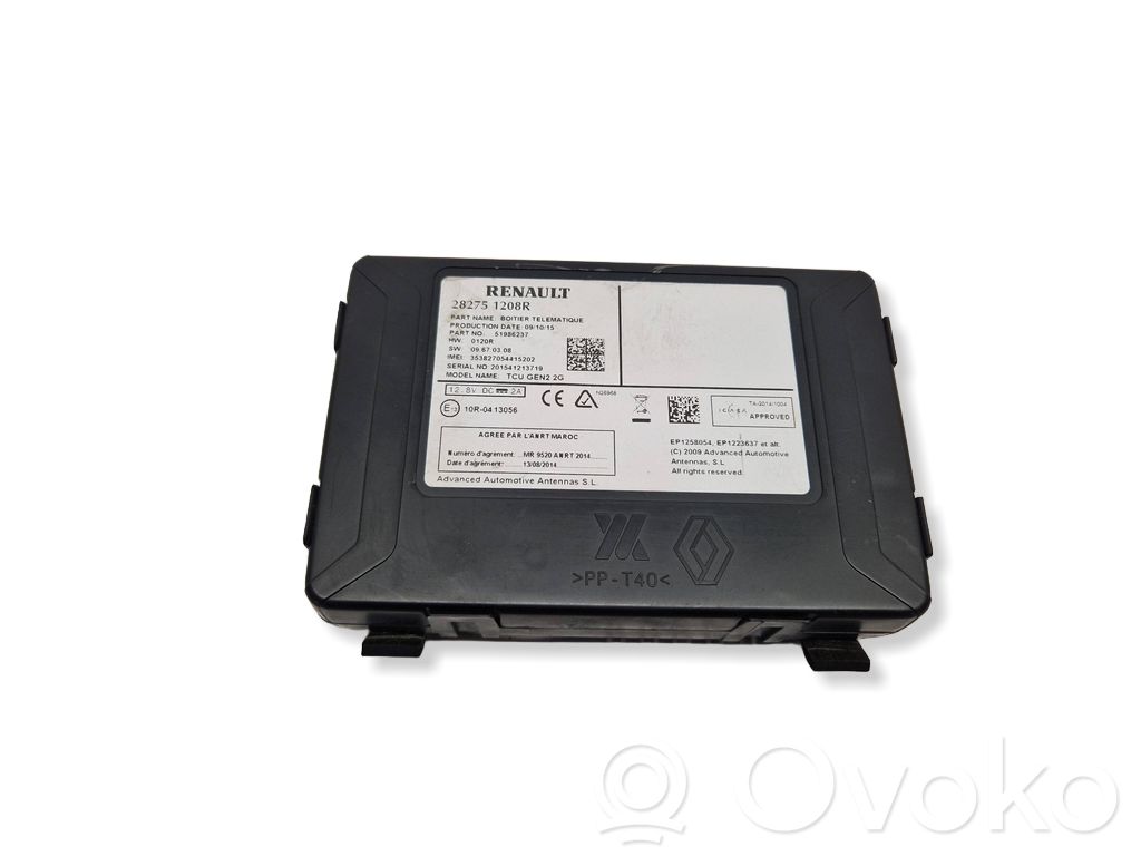 Renault Espace V (RFC) GPS navigation control unit/module 