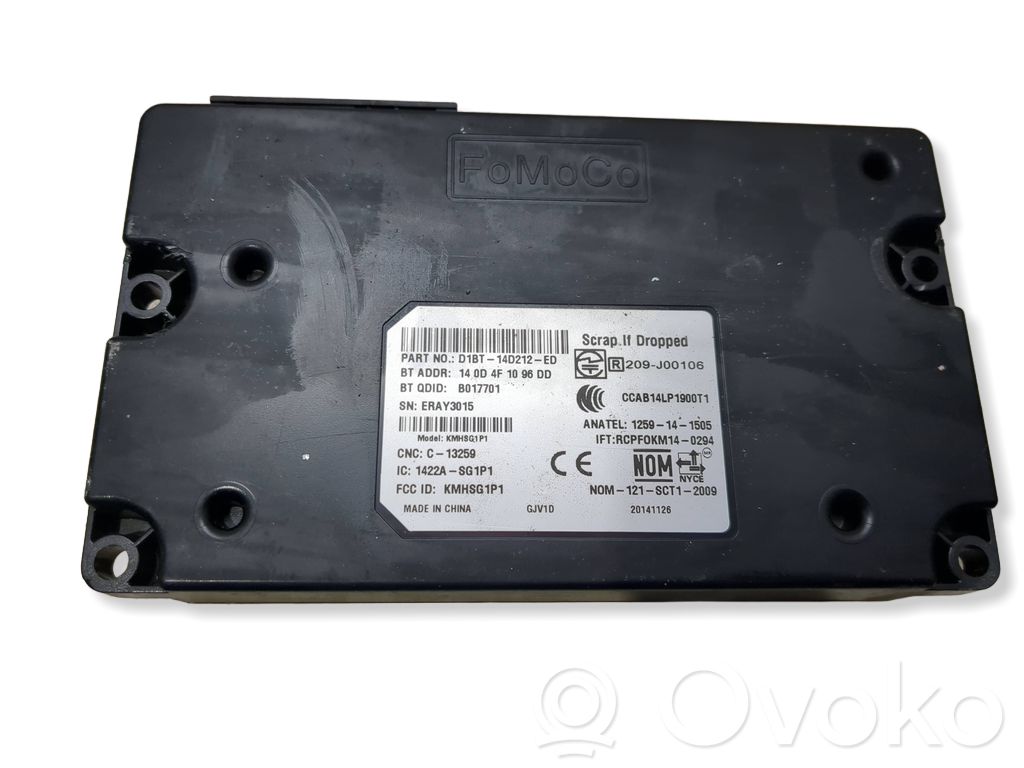 Ford Fiesta Bluetooth control unit module 