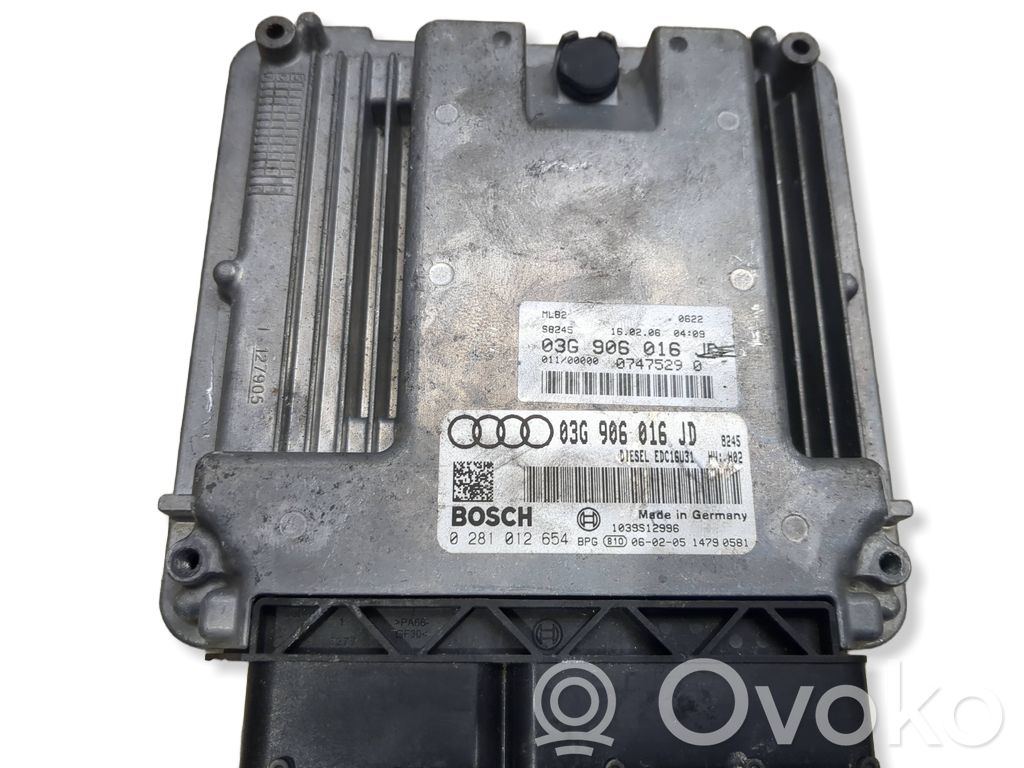 Audi A3 S3 8P Engine control unit/module 
