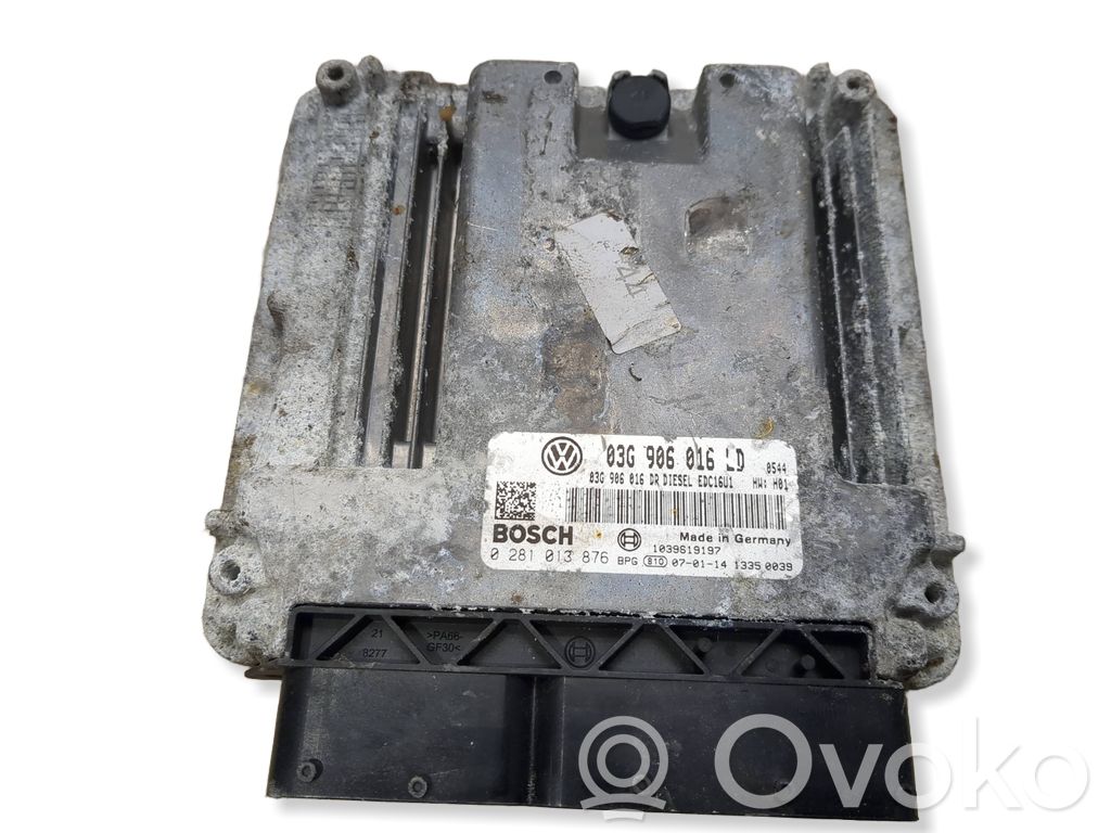 Volkswagen Touran I Engine control unit/module 