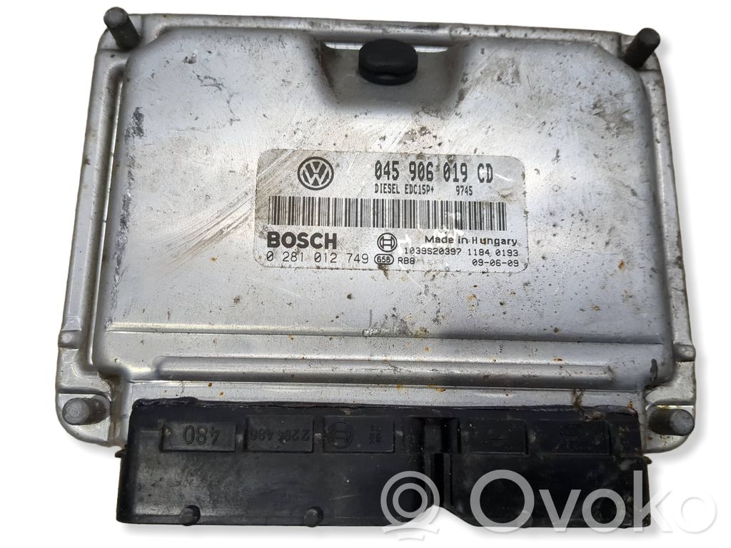 Skoda Fabia Mk2 (5J) Engine control unit/module 