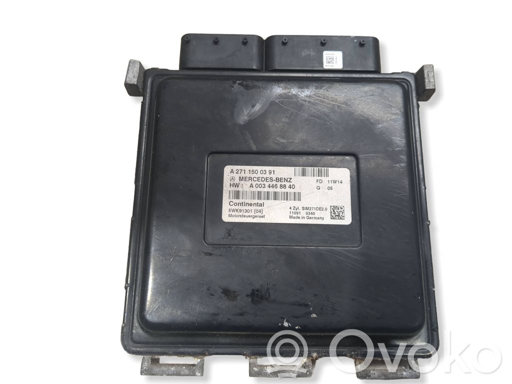 Mercedes-Benz C W204 Sterownik / Moduł ECU 