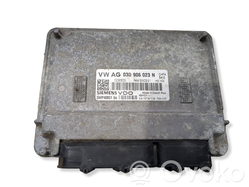 Skoda Fabia Mk2 (5J) Engine control unit/module 