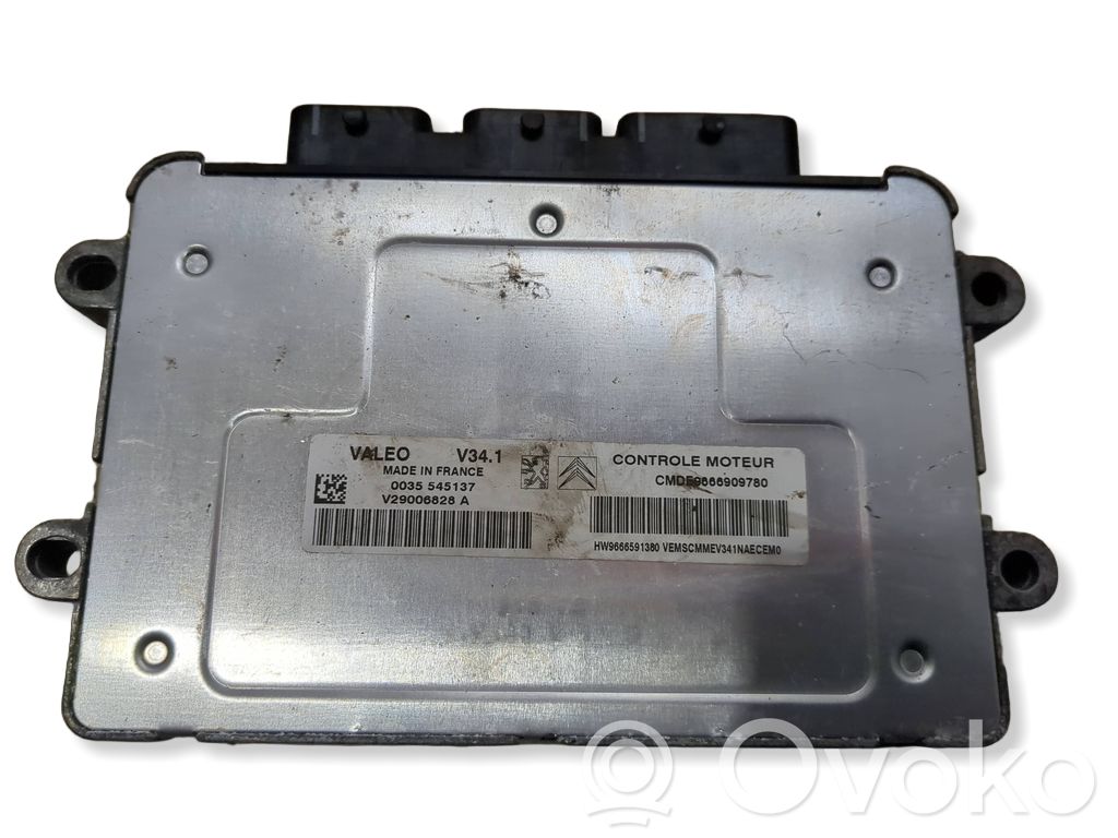 Unidad de control/módulo del motor   9666909780,0035545137