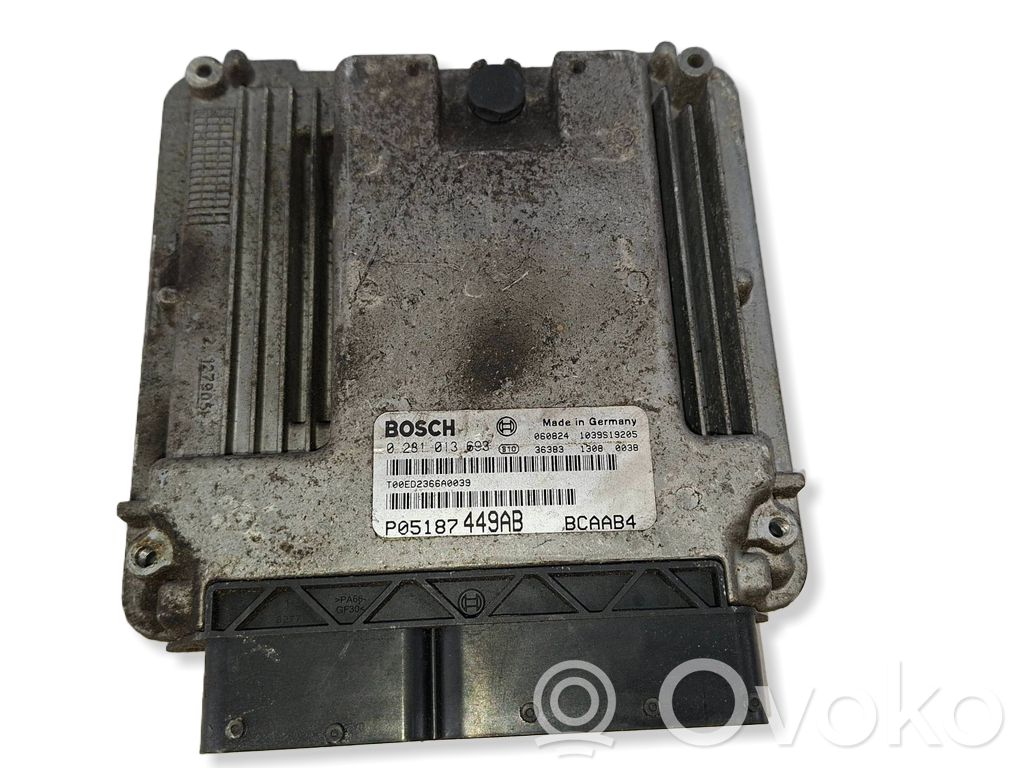 Dodge Caliber Engine control unit/module 