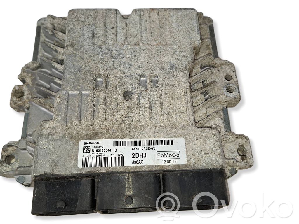 Engine control unit/module   AV6112A650YJ,SID807EV0,S180133044