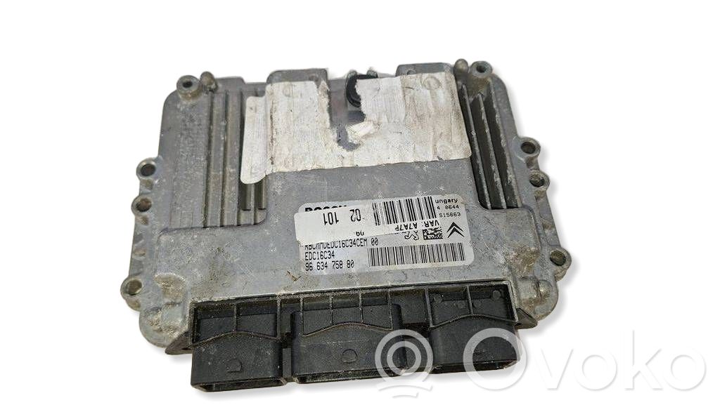 Peugeot 3008 I Engine control unit/module 