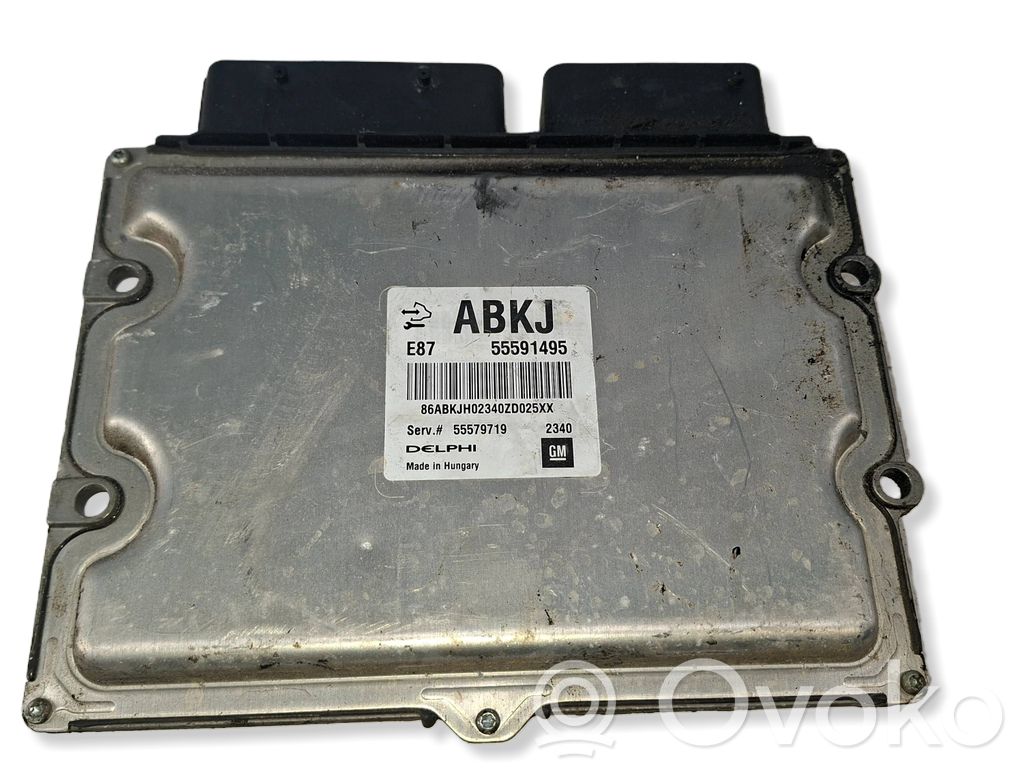 Opel Astra J Engine control unit/module 