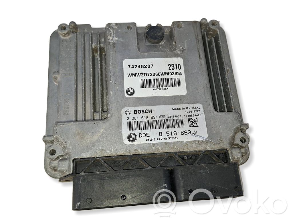 Mini One - Cooper Clubman R55 Engine control unit/module 