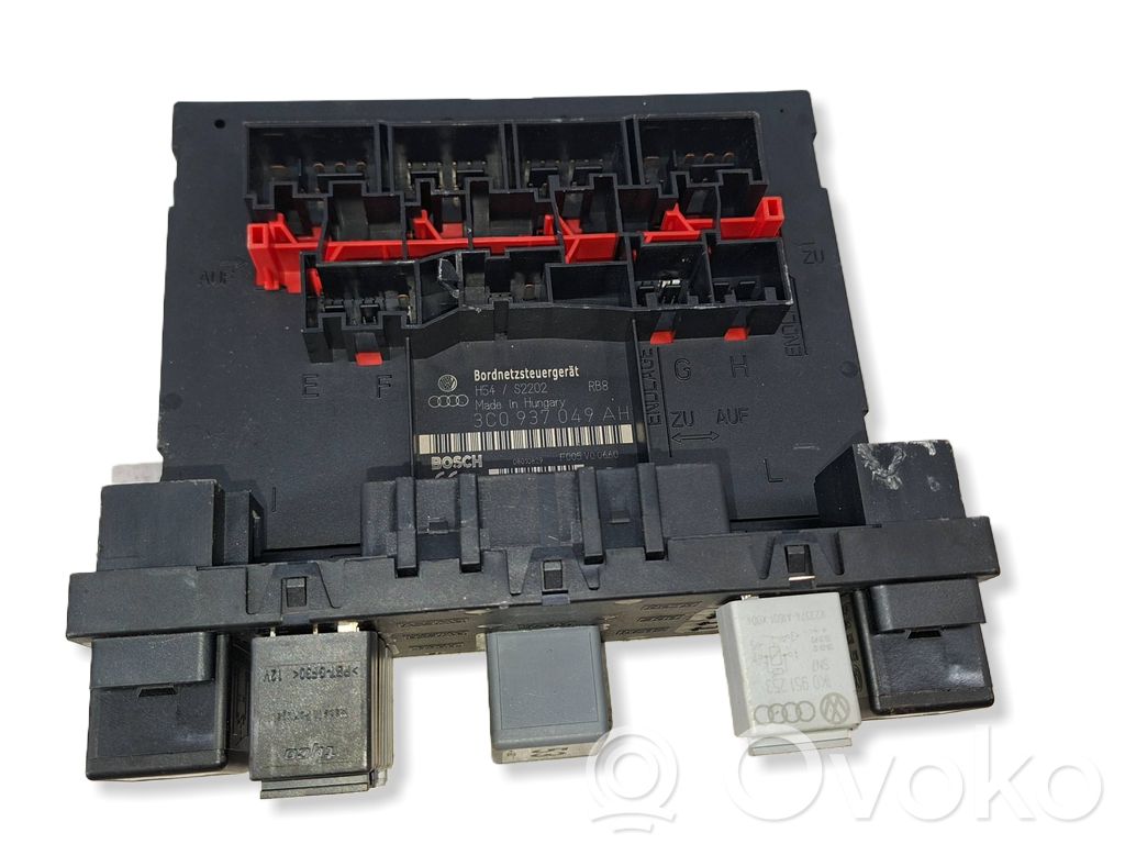 Audi A3 S3 A3 Sportback 8P Comfort/convenience module 