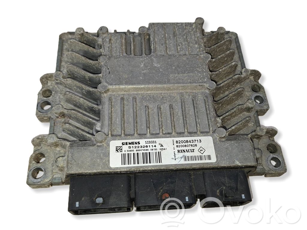 Renault Kangoo II Engine control unit/module 