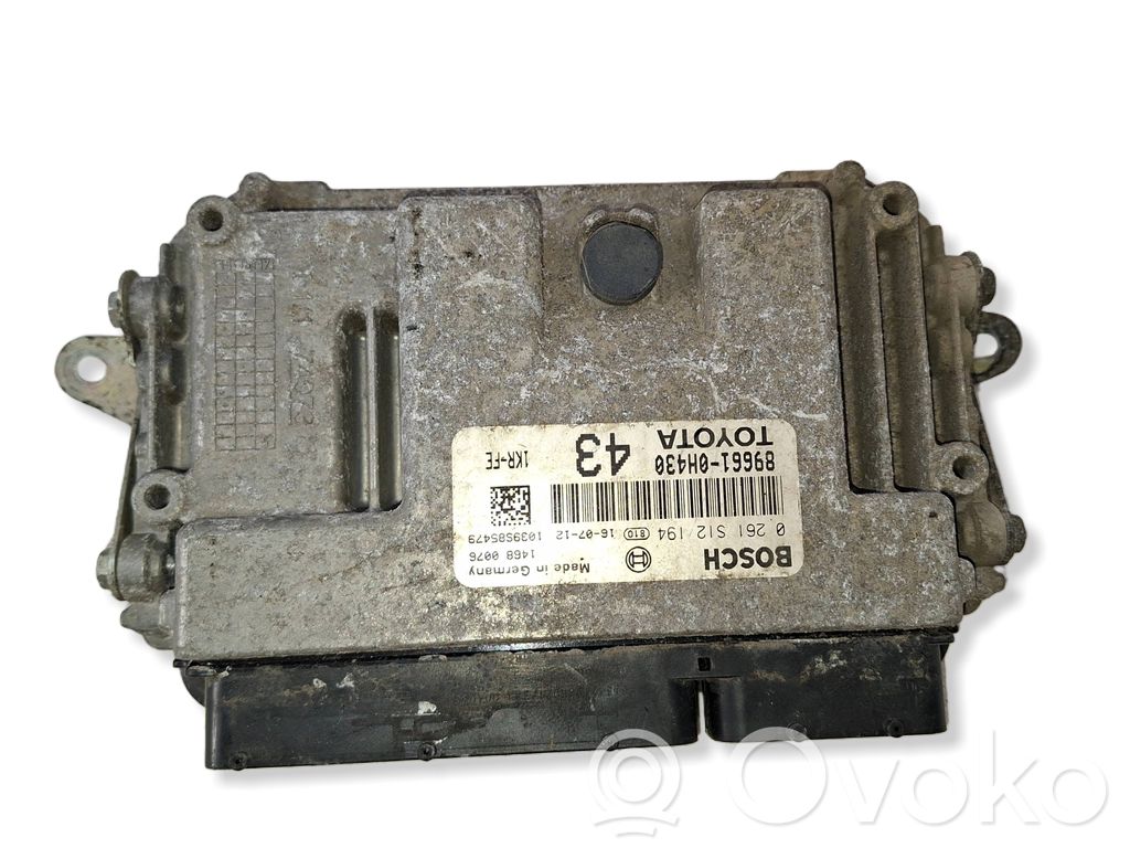 Engine control unit/module   0261S12194,1039S85479,896610H430