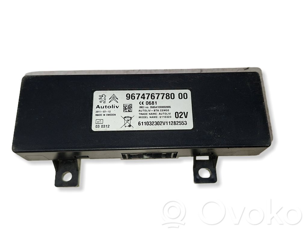 Peugeot 208 I Bluetooth control unit module 