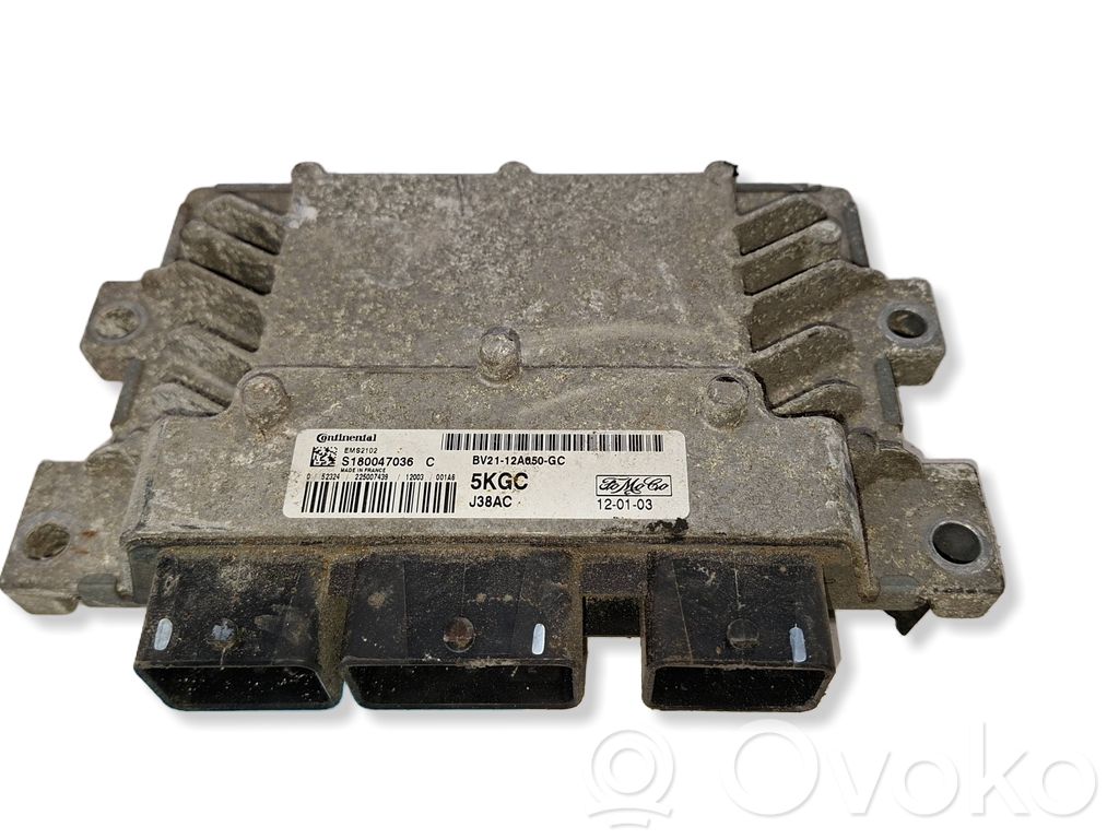 Ford Fiesta Engine control unit/module 