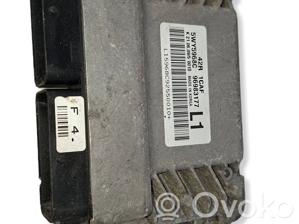 Chevrolet Aveo Engine control unit/module 