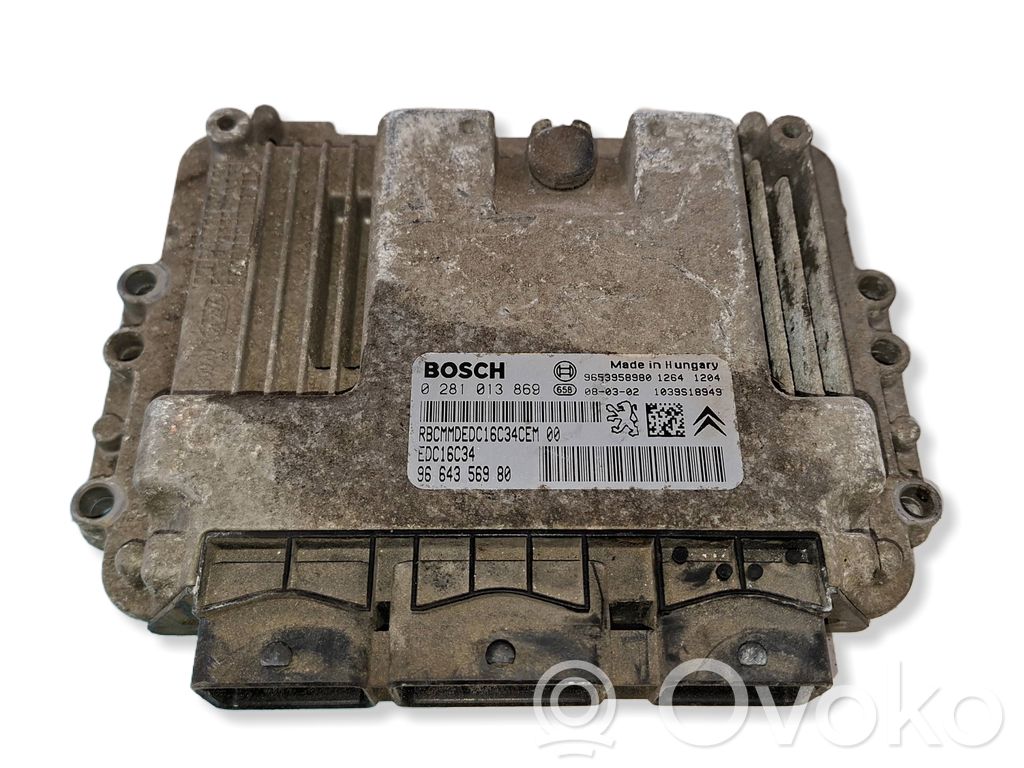 Citroen Relay III Engine control unit/module 