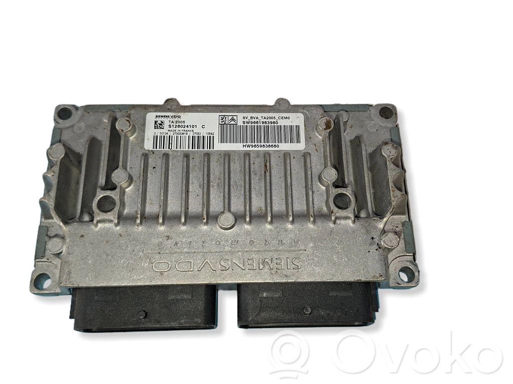 Citroen C3 Gearbox control unit/module 