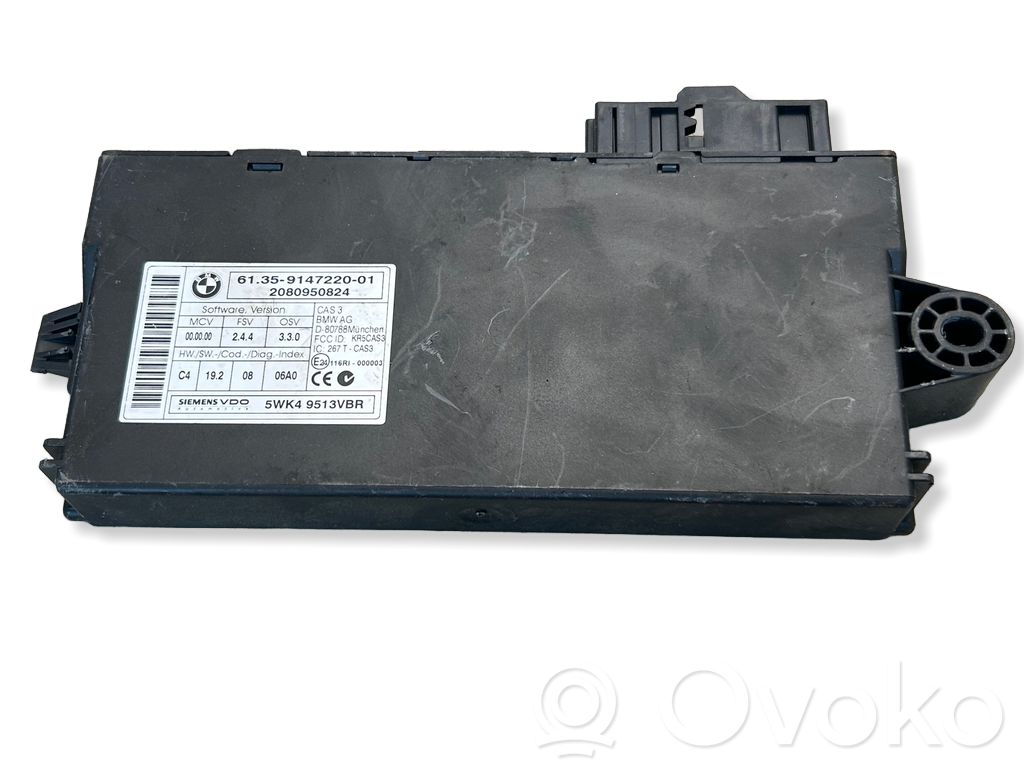 BMW 3 E90 E91 CAS control unit/module 